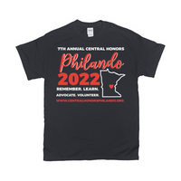 2022 Central Honors Philando T-Shirt (BLACK)